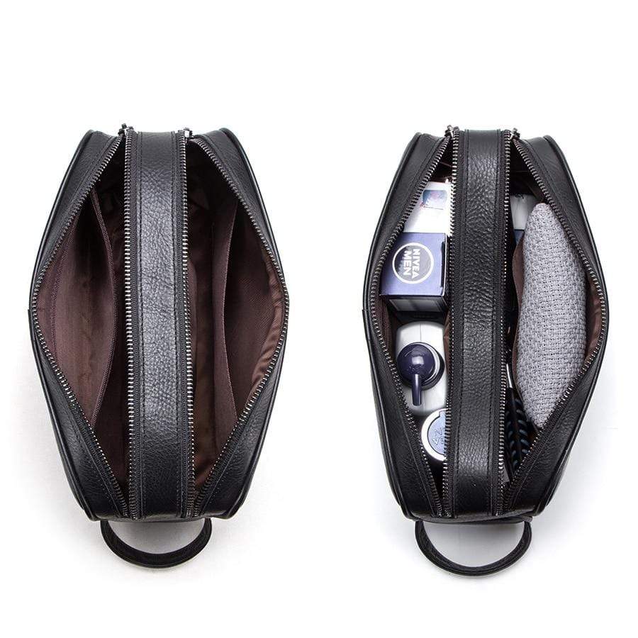 Accessoire de voyage élégant en cuir