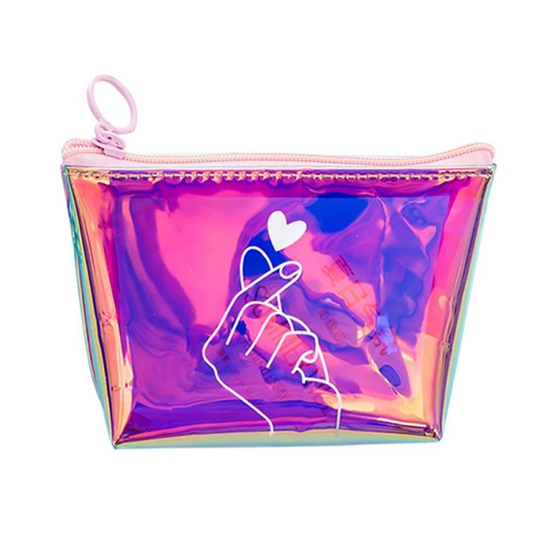 Trousse de toilette avec motif d'amour