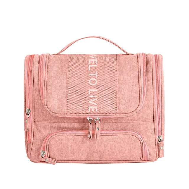 trousse de toilette voyages compacte et moderne