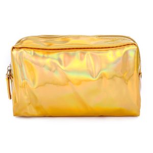 Trousse de toilette holographique brillante