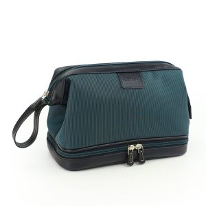 Trousse de toilette homme design en cuir