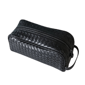 Trousse de toilette cuir relief