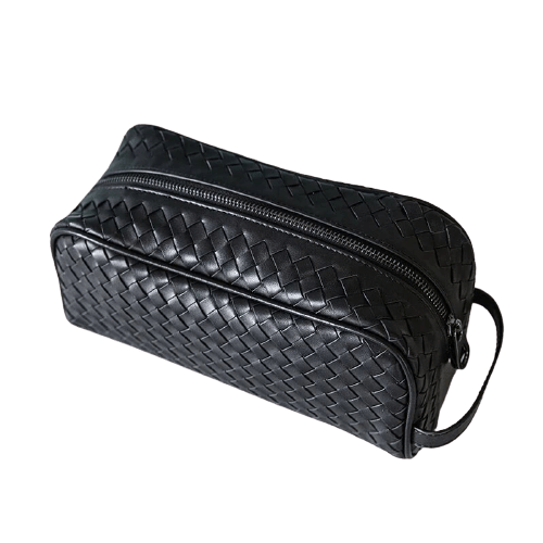 Trousse de toilette cuir relief
