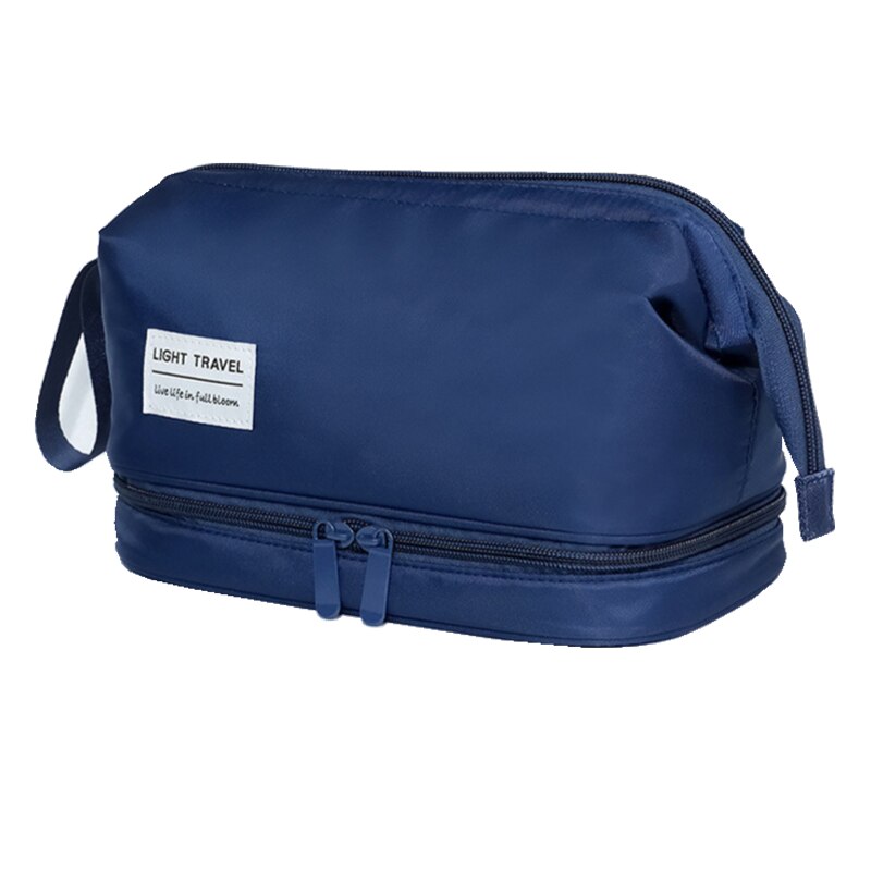 trousse de toilette homme bleu