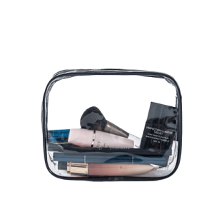 Trousse de toilette transparente classe