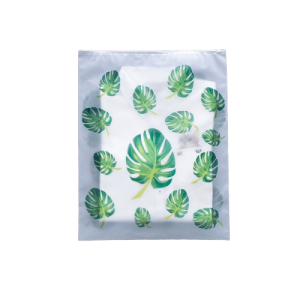 Trousse de toilette feuille verte