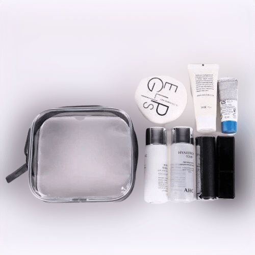 Trousse de toilette compacte et résistante à l'eau