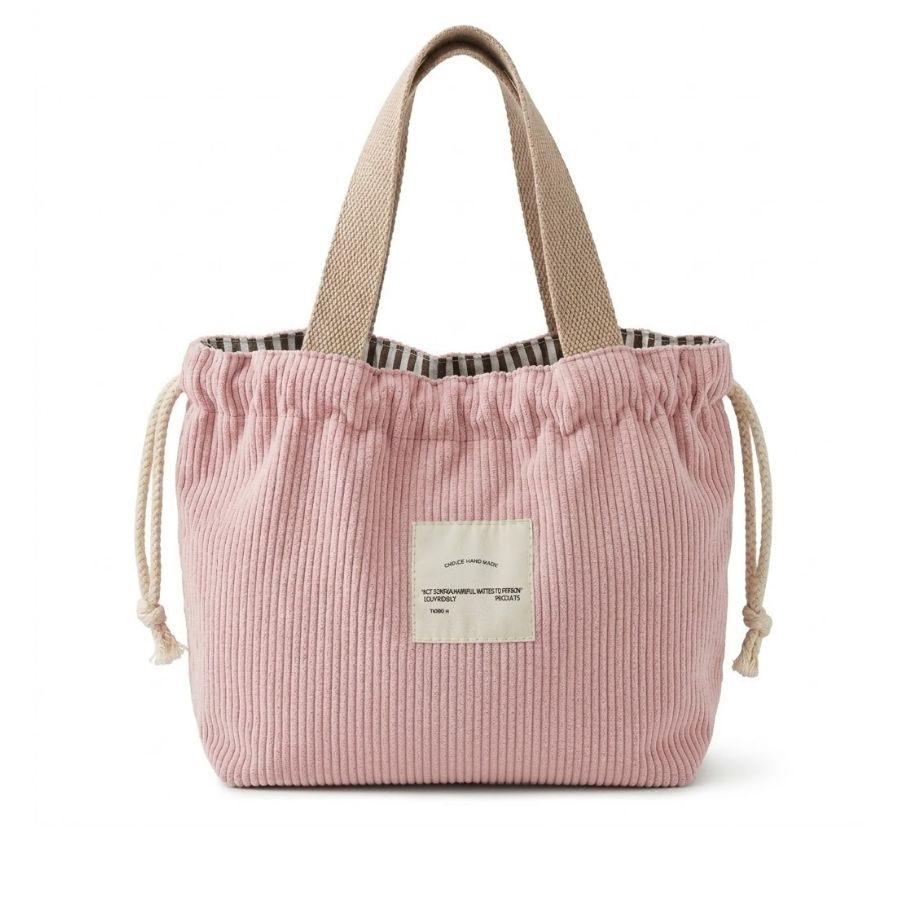 Sac de rangement beauté velours