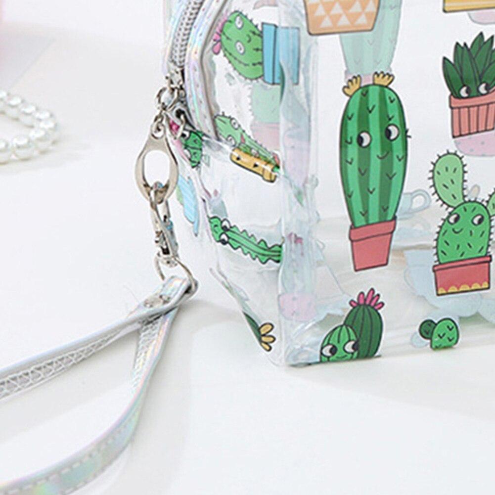 Trousse de toilette compacte et transparente