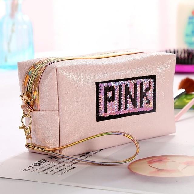 Trousse de soin rose pour jeunes filles