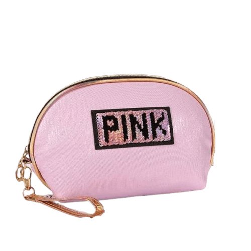 Trousse de toilette rose pour fille