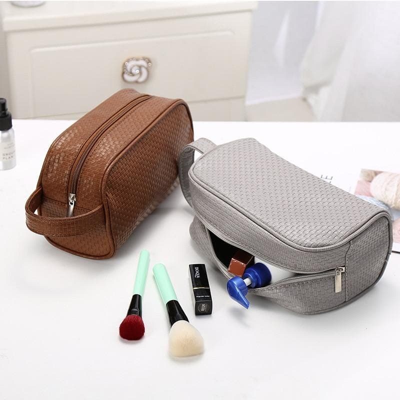 accessoire pratique pour voyage en cuir synthétique