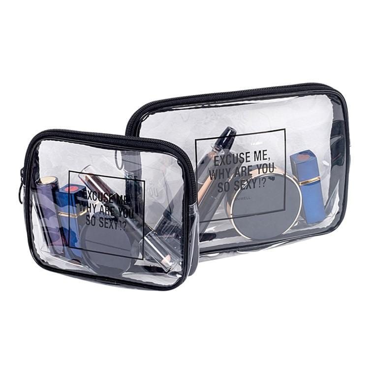 accessoire de voyage transparent et sexy