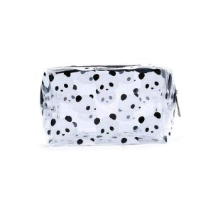 Trousse de toilette pandas transparente