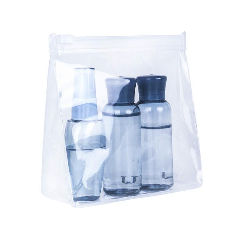 Trousse de toilette transparente pour voyage
