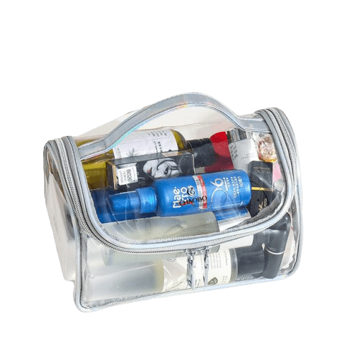 accessoire voyage transparent