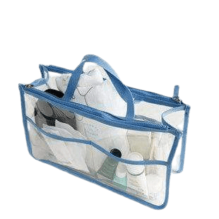trousse de toilette transparente organiseur