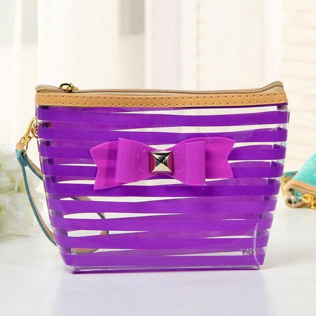 Organisation de produits de soins avec trousse tendance