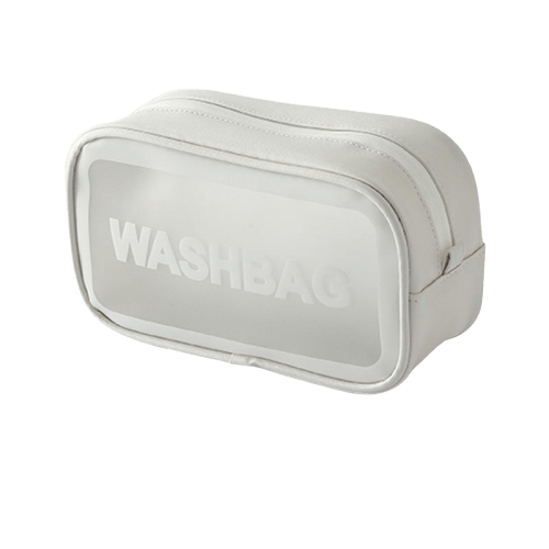 Organisateur de produits de soin en tissu transparent