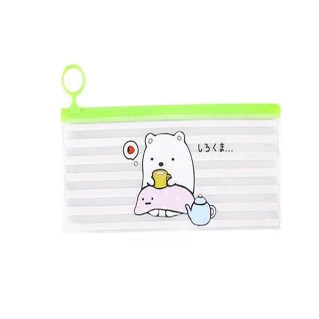 Trousse de toilette transparente panda