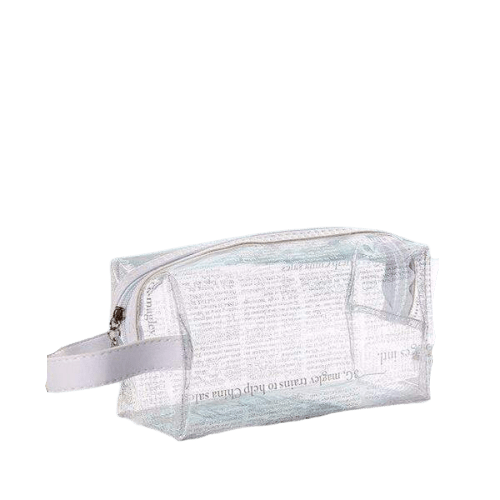 organisateur de voyage en tissu journal transparent