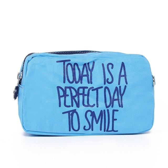 trousse de toilette colorée femme