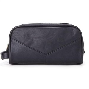 Trousse de toilette cuir homme grand format