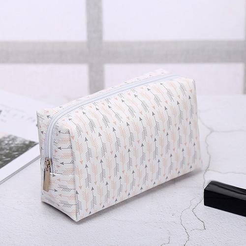 Trousse de toilette femme petit format résistante à l'eau
