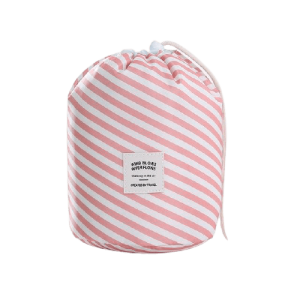 Trousse de toilette femme ronde