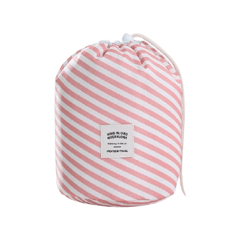 Trousse de toilette femme ronde