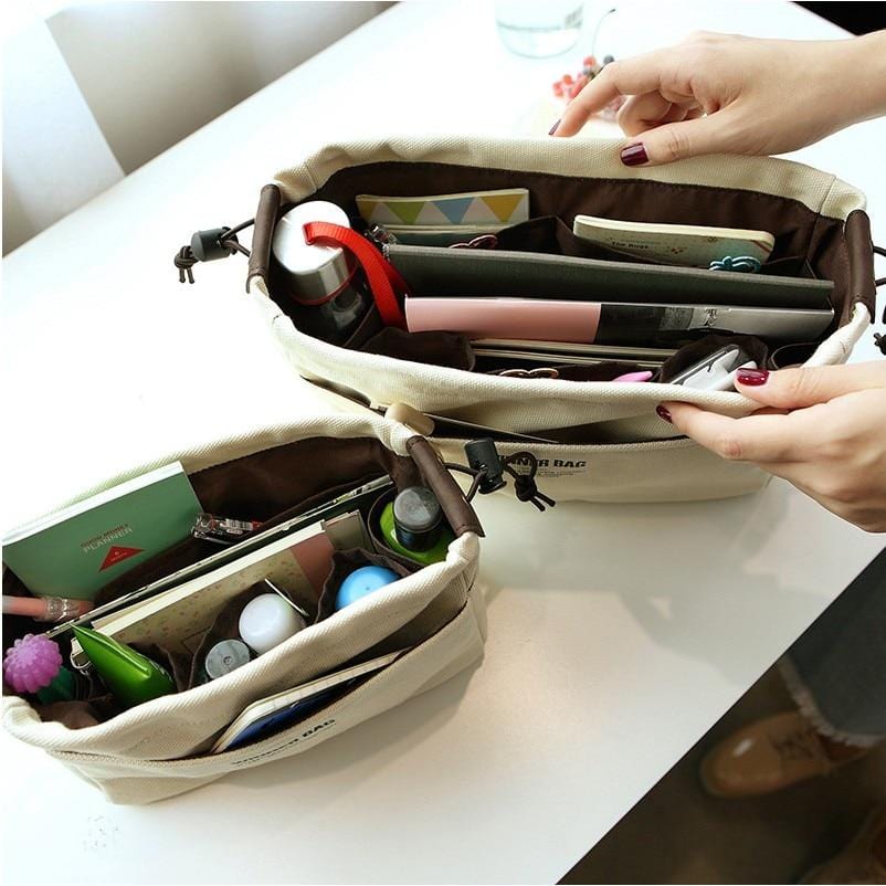 Trousse de toilette compacte et stylée