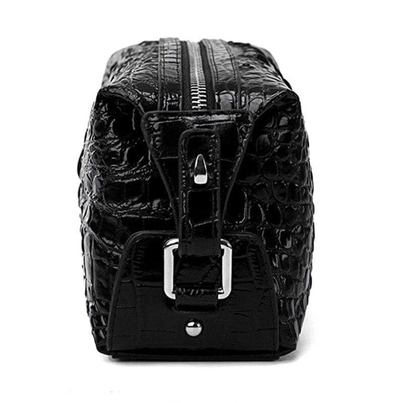 Trousse de soins en cuir véritable