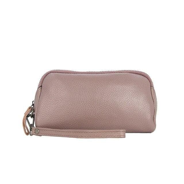 Trousse de toilette en cuir véritable