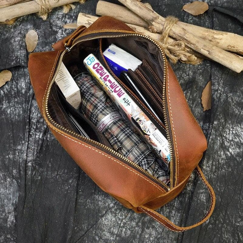 trousse de toilette pratique et sophistiquée