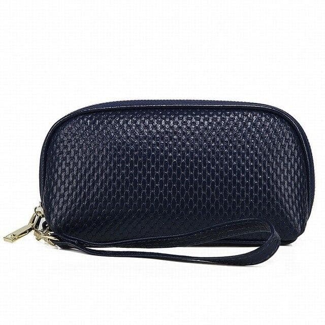 Trousse de toilette élégante en cuir