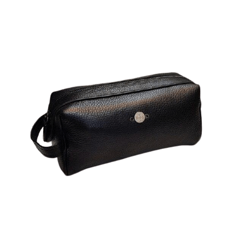 Trousse de toilette cuir longue