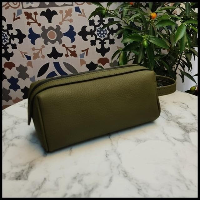 Accessoire de voyage en cuir élégant