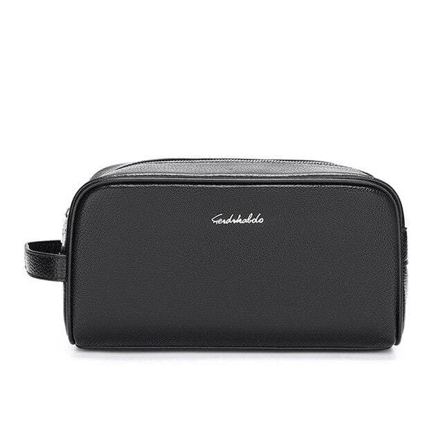 Trousse de toilette cuir business élégante