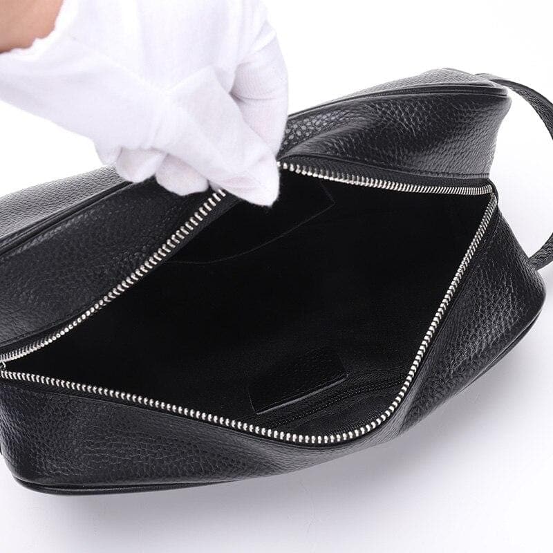 Trousse de toilette compact cuir