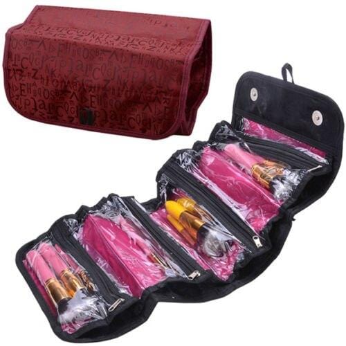 Trousse de toilette déployée femme