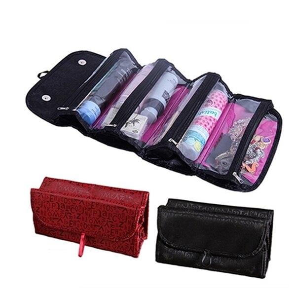 Trousse de toilette femme compacte résistante à l'eau