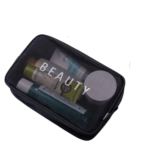 Trousse de toilette en PVC transparent