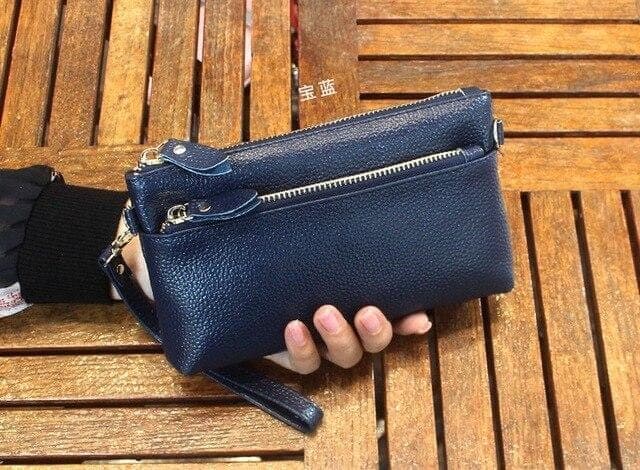 trousse cuir fine et sophistiquée