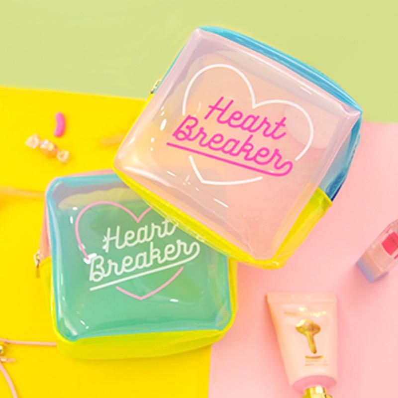 Sac de rangement Trousse de toilette transparent et minimaliste