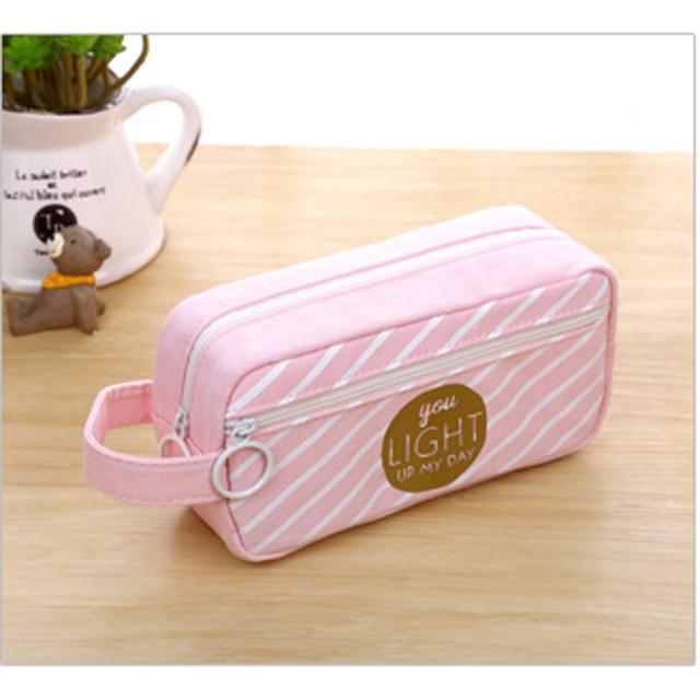 Trousse de toilette fille jolie avec messages positifs