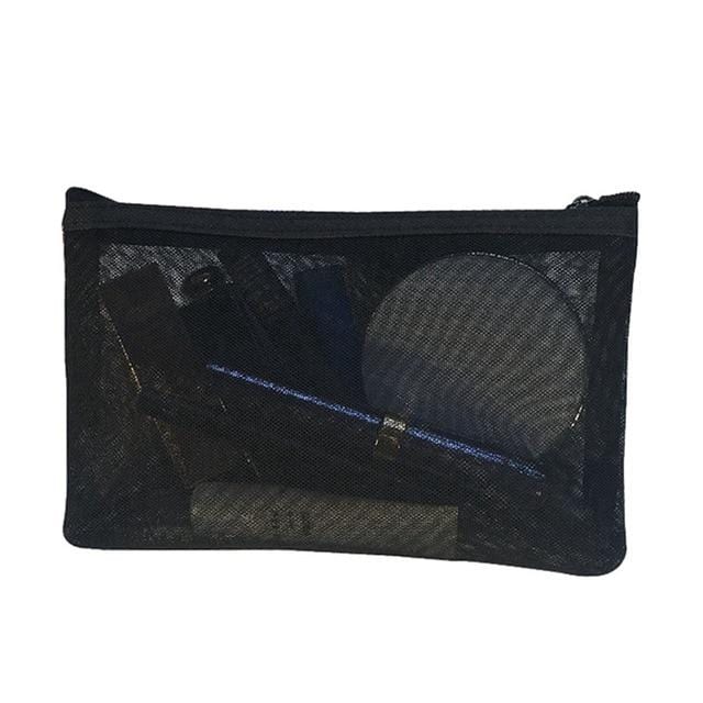 trousse de toilette transparente simple