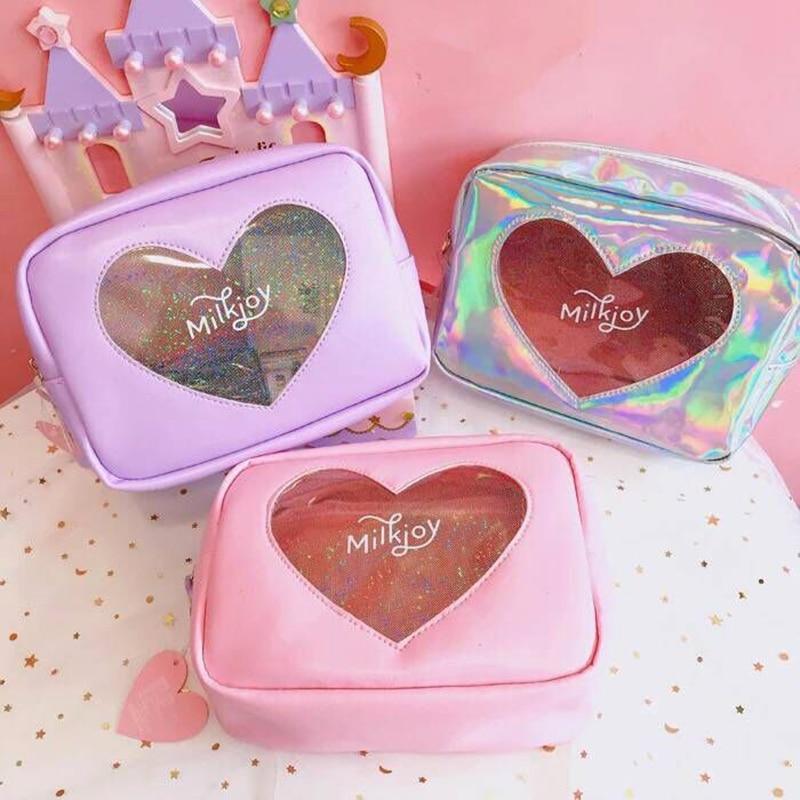 Organisateur de sac avec Trousse de toilette cœur