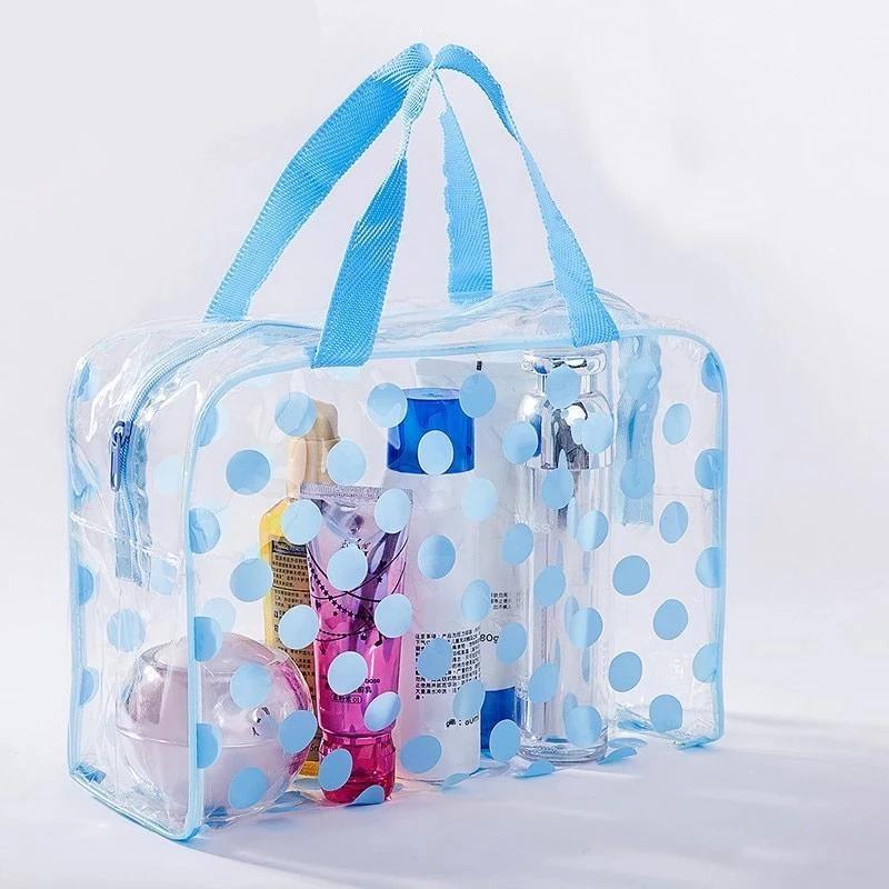 organisateur de toilette moderne transparent