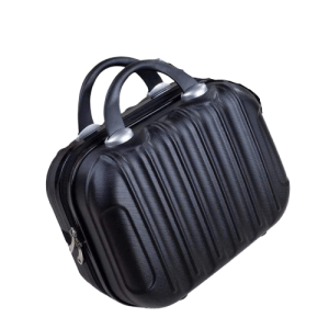 Trousse de toilette femme rigide prise en main