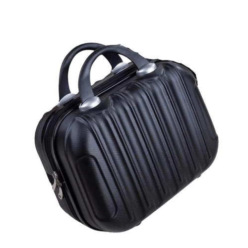 Trousse de toilette femme rigide prise en main